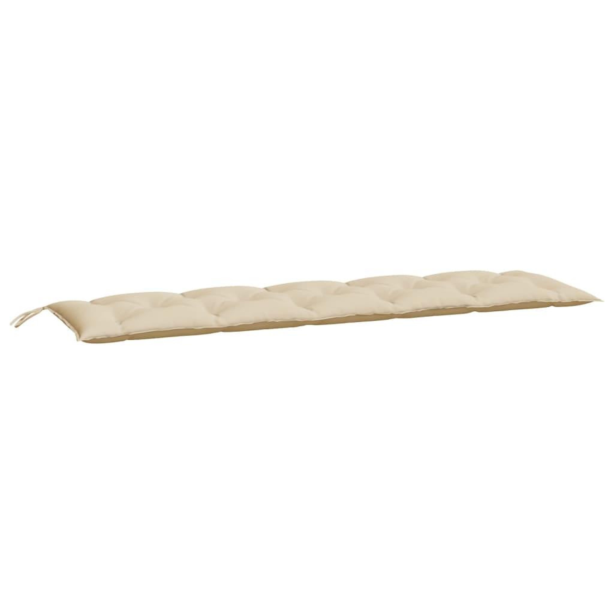 Voir la diapositive 3 : VIDAXL Coussins de banc jardin lot de 2 beige 180x50x7 cm tissu Oxford