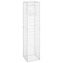 Voir la diapositive 2 : VIDAXL Poteau a panier de gabion 40x40x180 cm Fer