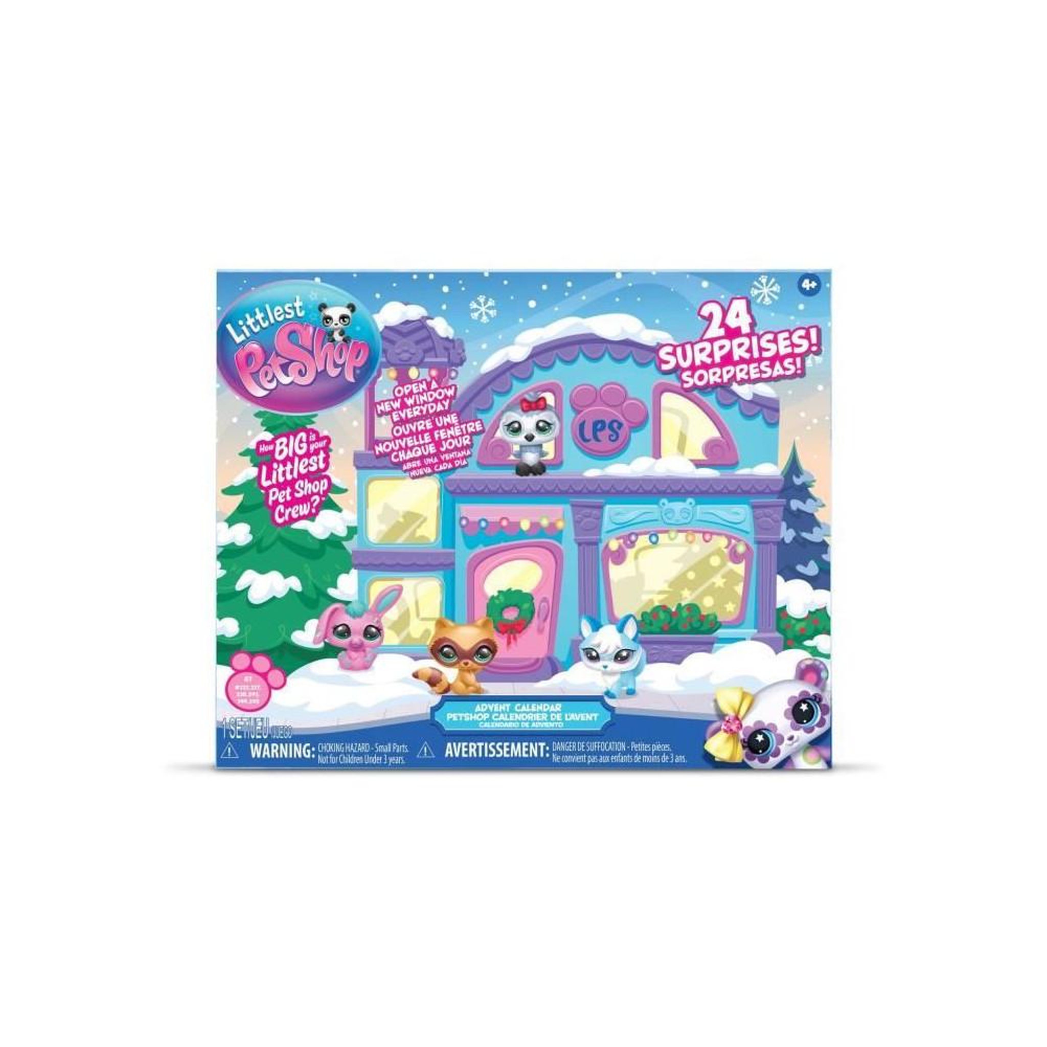 Voir la diapositive 4 : BANDAI Calendrier de l'Avent - BANDAI - Littlest Pet Shop - BF00758 - Edition 2025