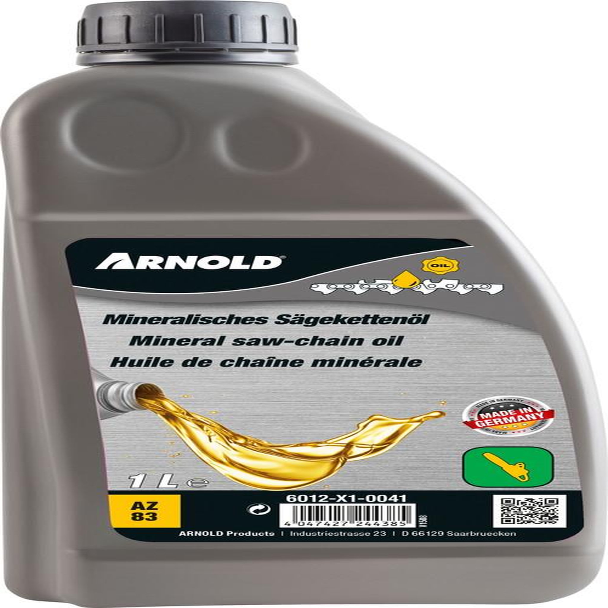 ARNOLD Huile de chaîne de tronçonneuse minérale - 1 l