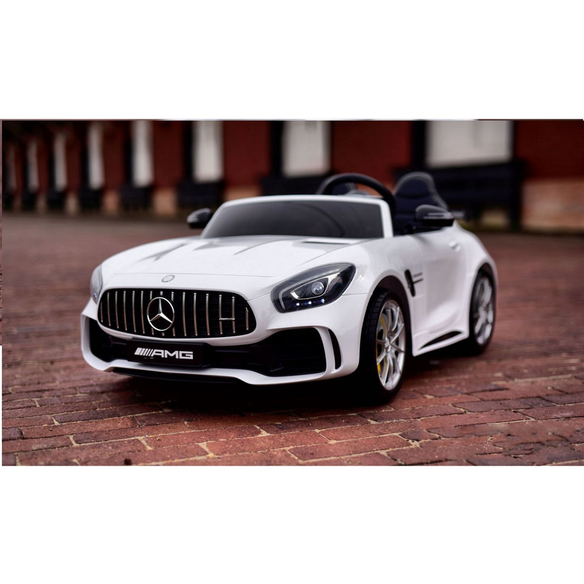 BIKE SPA E-ROAD  Voiture électrique enfant 2 places Mercedes GTR AMG 12V