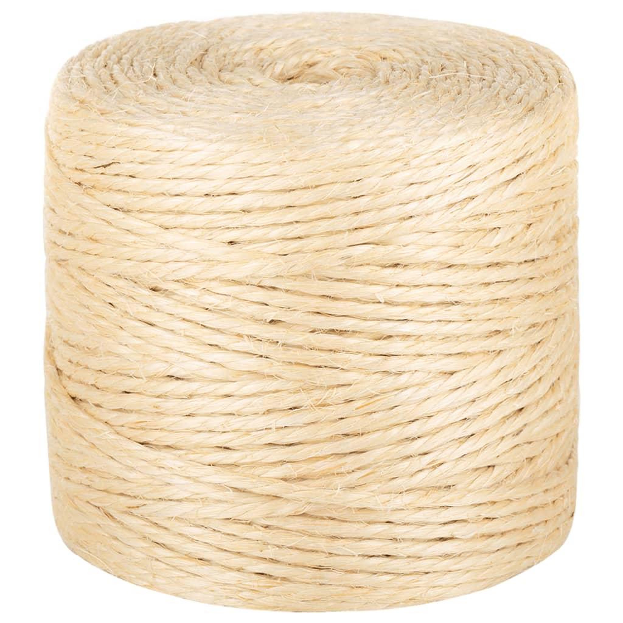 Voir la diapositive 2 : VIDAXL Corde 100 % sisal 4 mm 500 m