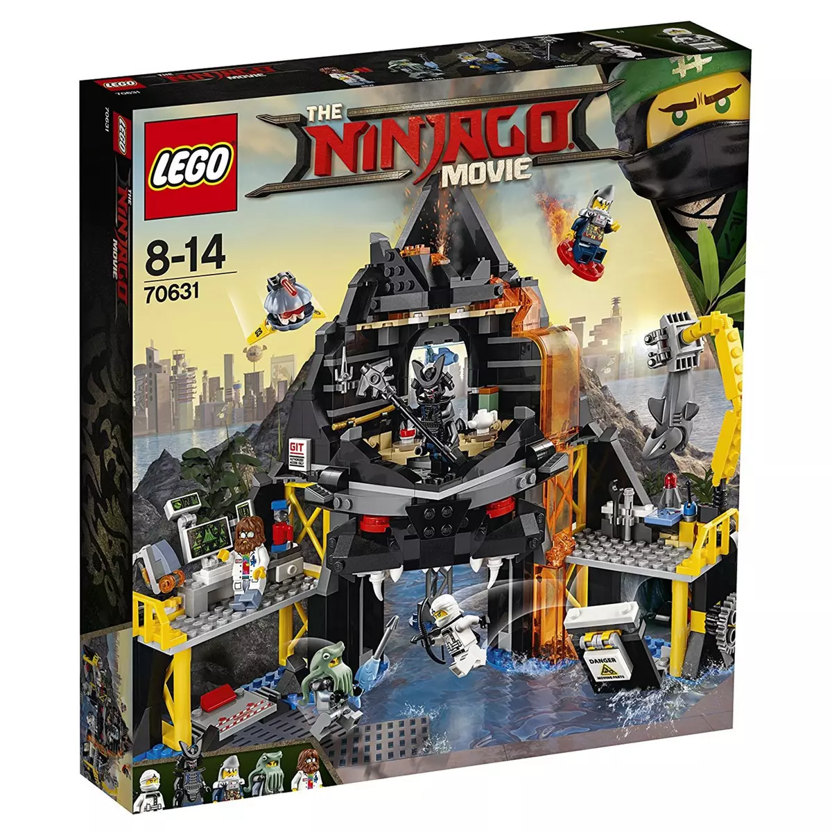 LEGO 70631 Ninjago Le repère volcanique de Garmadon