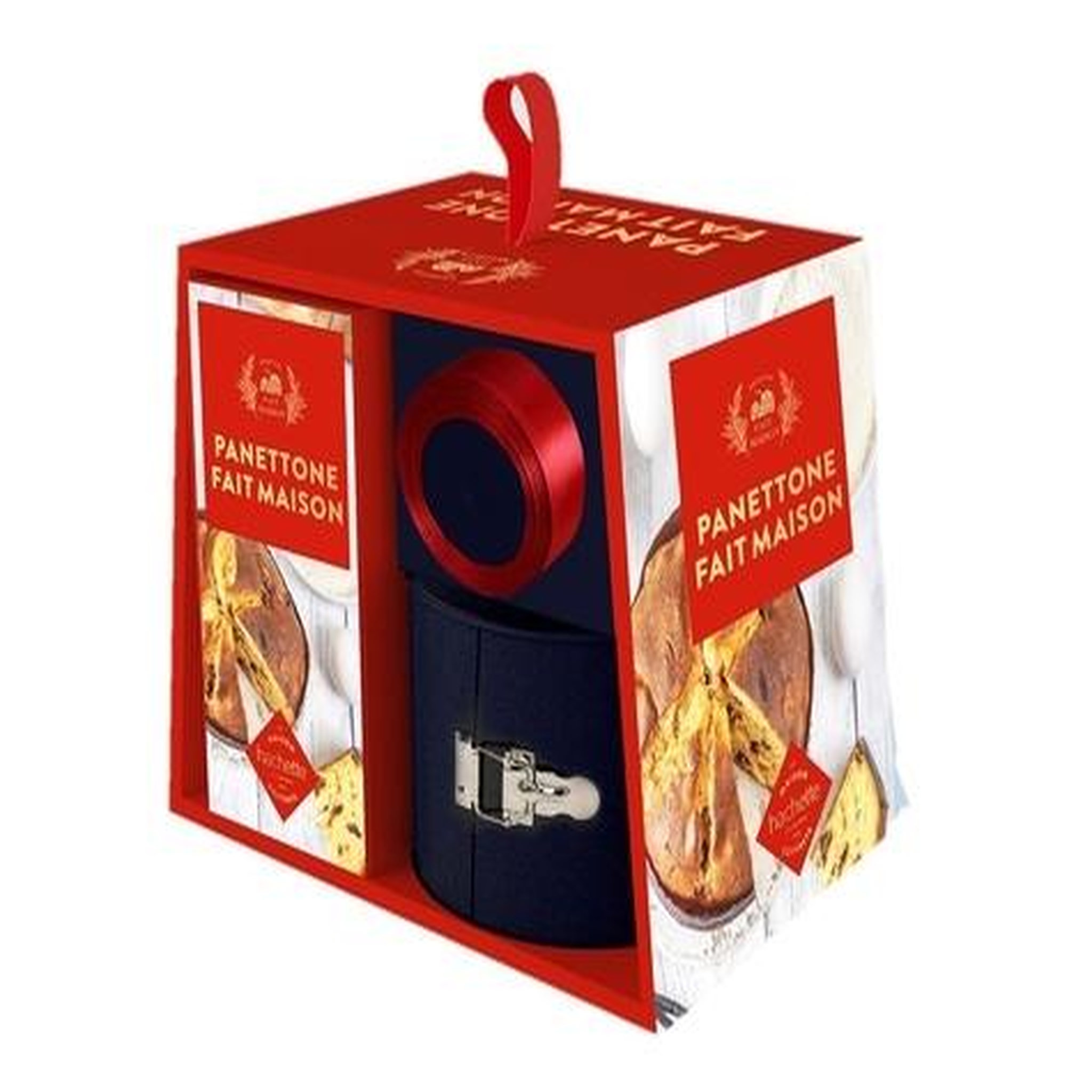 PANETTONE FAIT MAISON. DEVENEZ UN EXPERT DE LA BRIOCHE ITALIENNE. COFFRET AVEC 1 MOULE, 1 RUBAN ET 1 LIVRE DE RECETTES, Turckheim Stéphanie de