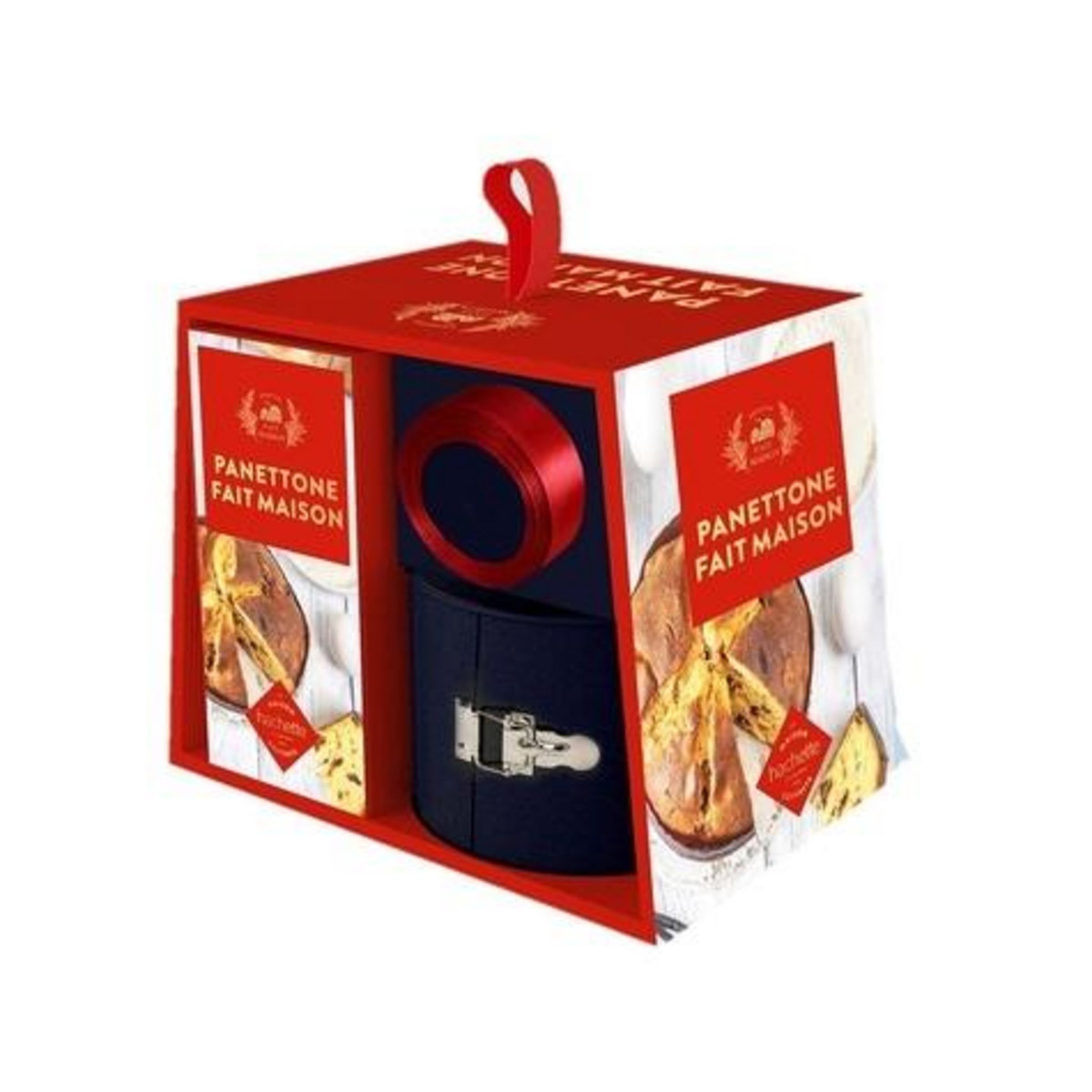 PANETTONE FAIT MAISON. DEVENEZ UN EXPERT DE LA BRIOCHE ITALIENNE. COFFRET AVEC 1 MOULE, 1 RUBAN ET 1 LIVRE DE RECETTES, Turckheim Stéphanie de