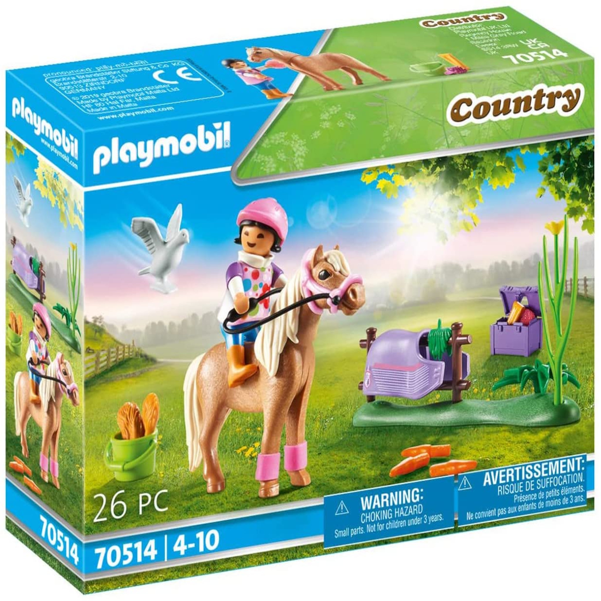 PLAYMOBIL Playmobil 70514 Cavalière et Poney islandais
