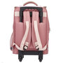 Voir la diapositive 8 : AUCHAN Sac à dos à roulettes rose Be Wild