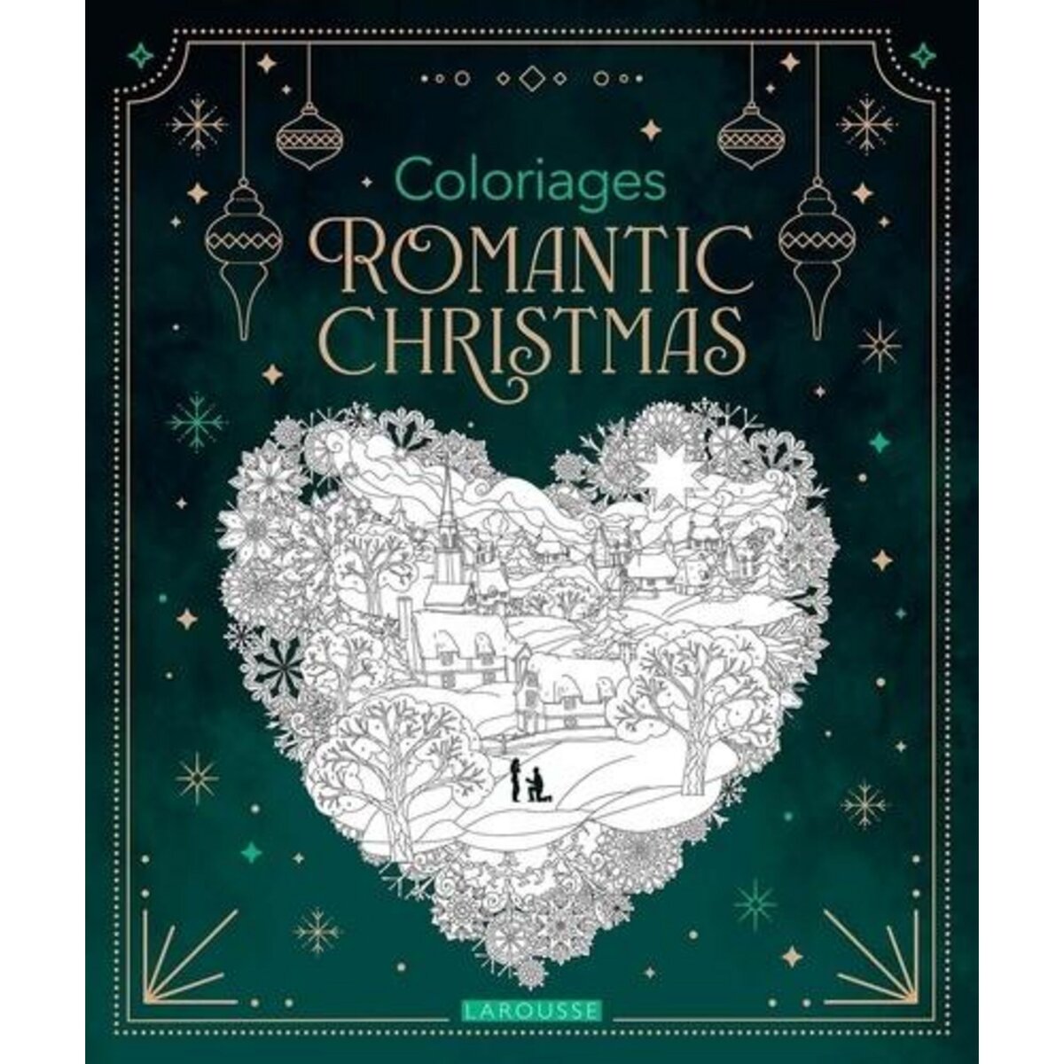 ROMANTIC CHRISTMAS. COLORIAGES, Larousse