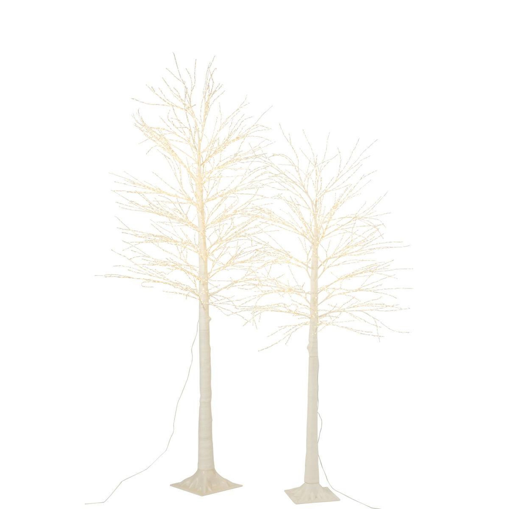 Voir la diapositive 4 : J-LINE Arbre 2000 led  automn  180cm blanc