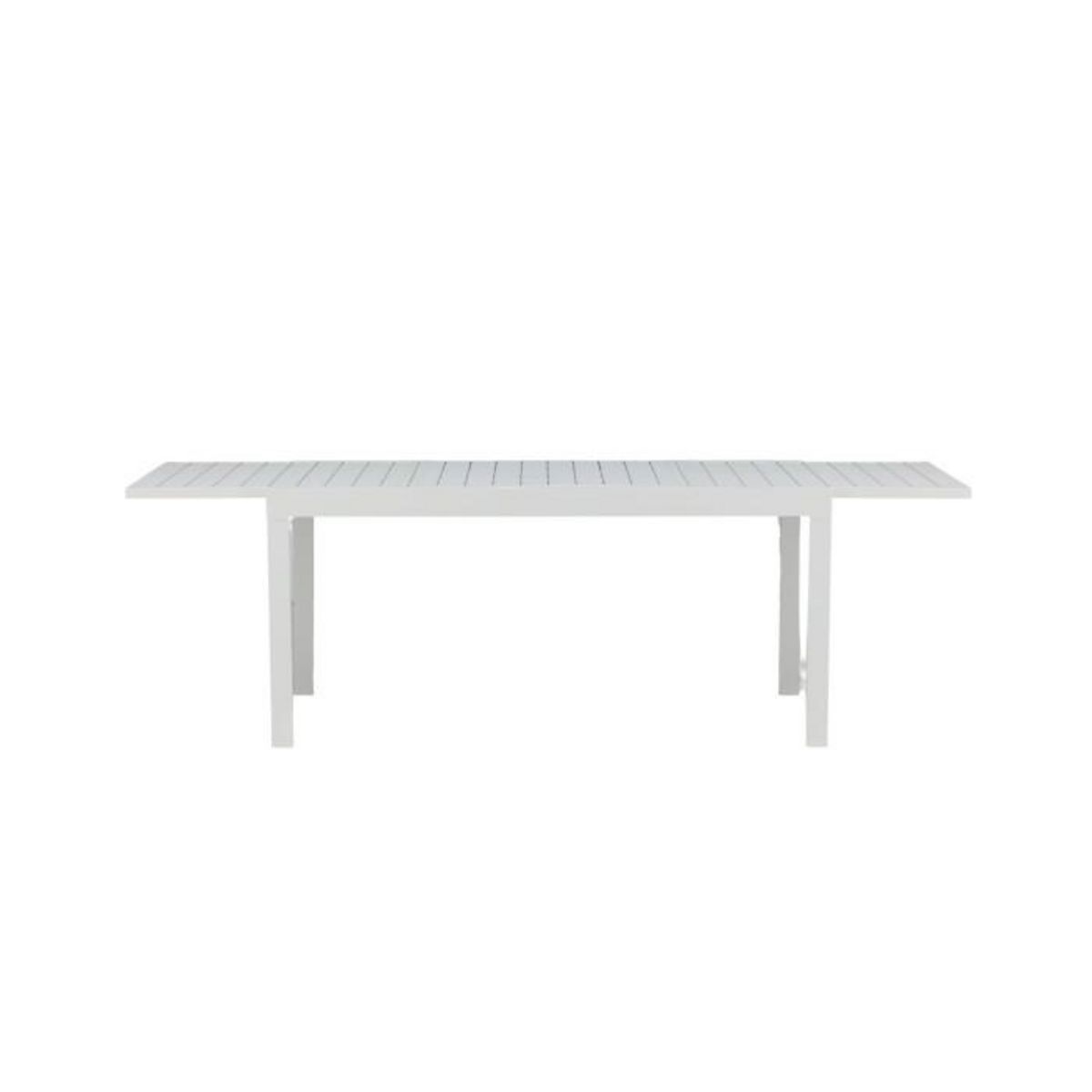 Paris Prix Table de Jardin Extensible  Marbella  160-240cm Blanc