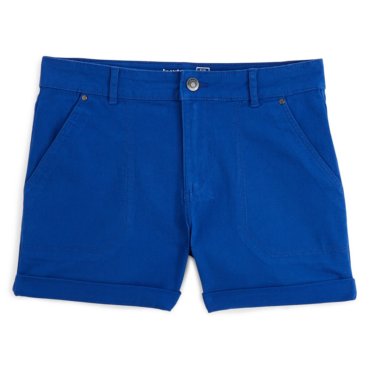 INEXTENSO Short bleu femme