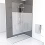 Voir la diapositive 1 : Aurlane Paroi de douche Parma 140 - Verre dépoli