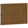 Voir la diapositive 2 : VIDAXL Tete de lit murale Marron miel 82,5x3x60 cm Bois massif de pin