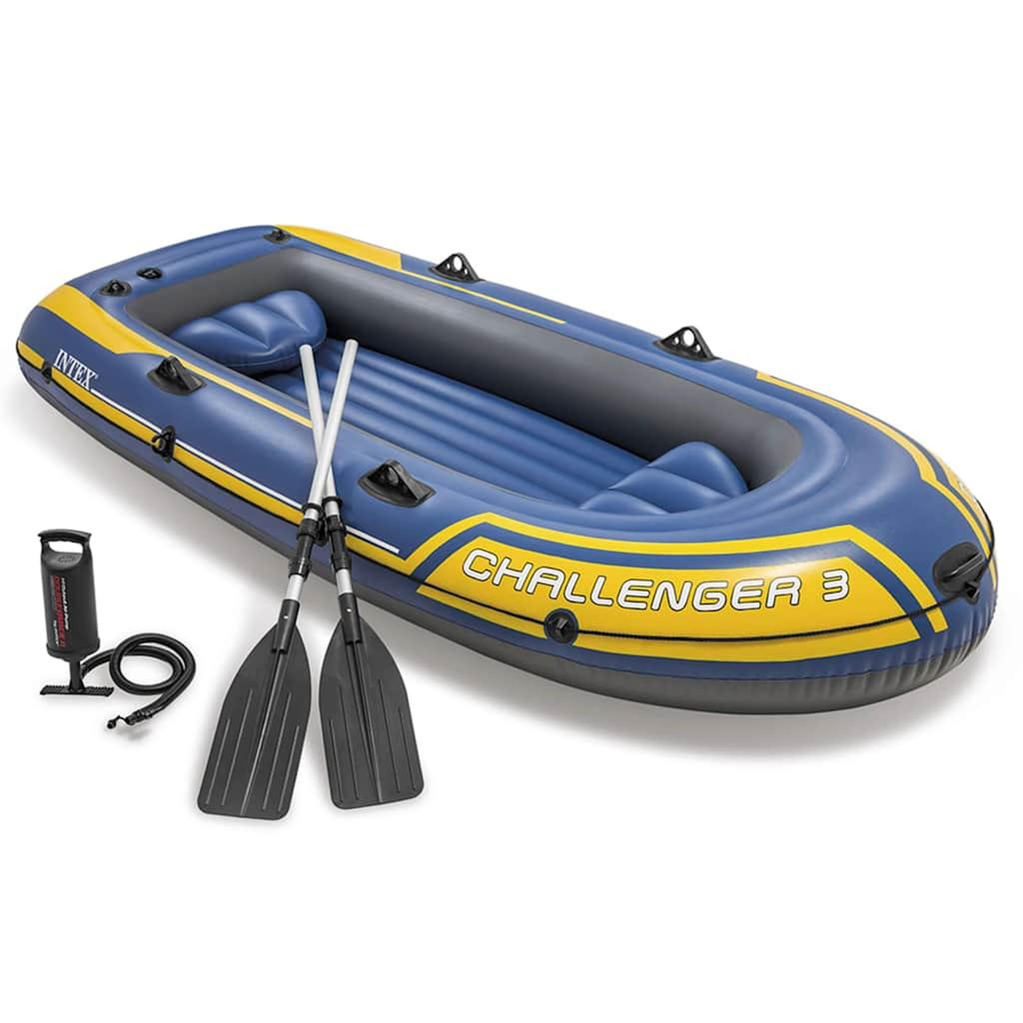 INTEX Intex Ensemble de canot pneumatique avec rames et pompe 68370NP