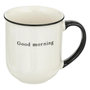 Voir la diapositive 2 : SECRET DE GOURMET Lot de 6 Mugs  Alix  38cl Blanc & Noir