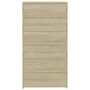 Voir la diapositive 4 : VIDAXL Buffet avec 6 tiroirs Chene sonoma 50x34x96cm Bois d'ingenierie
