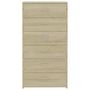 Voir la diapositive 4 : VIDAXL Buffet avec 6 tiroirs Chene sonoma 50x34x96cm Bois d'ingenierie