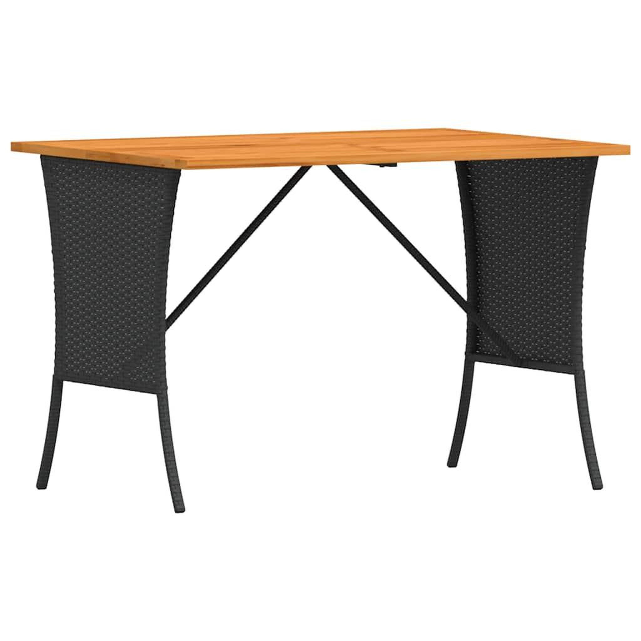Voir la diapositive 5 : VIDAXL Salon de jardin 5 pcs avec coussins noir resine tressee