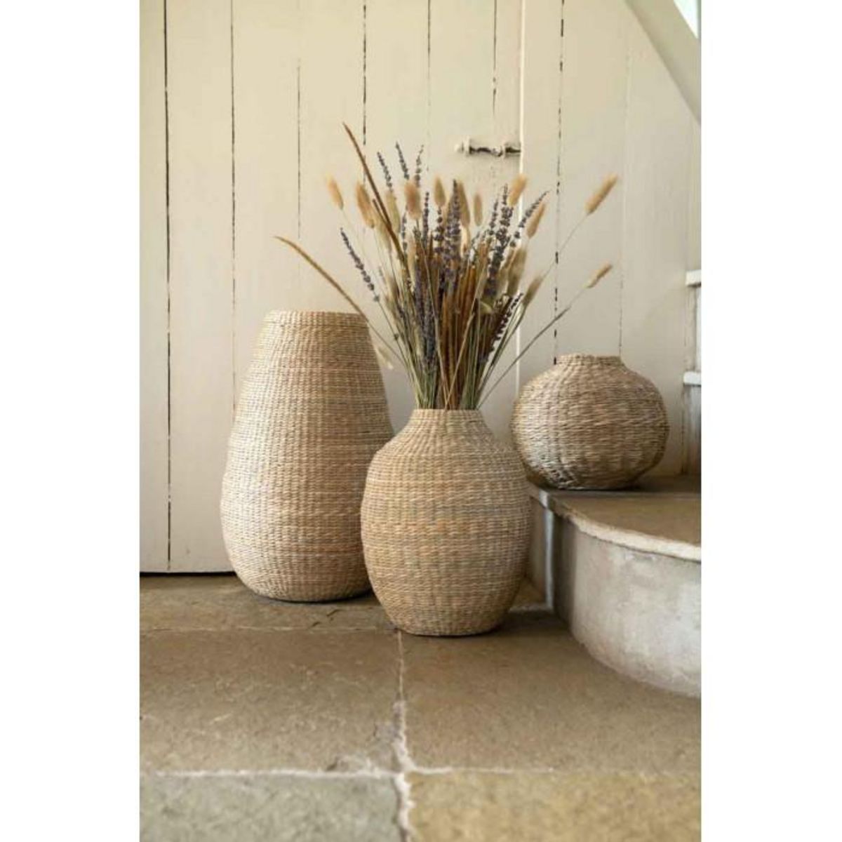 Paris Prix Vase Design en Bambou  Zostère  28cm Naturel