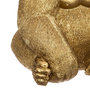 Voir la diapositive 2 : ATMOSPHERA Sculpture gorille or 22 cm