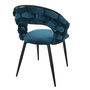 Voir la diapositive 6 : The Home Deco Factory Lot de 2 chaises assise tressée LUND