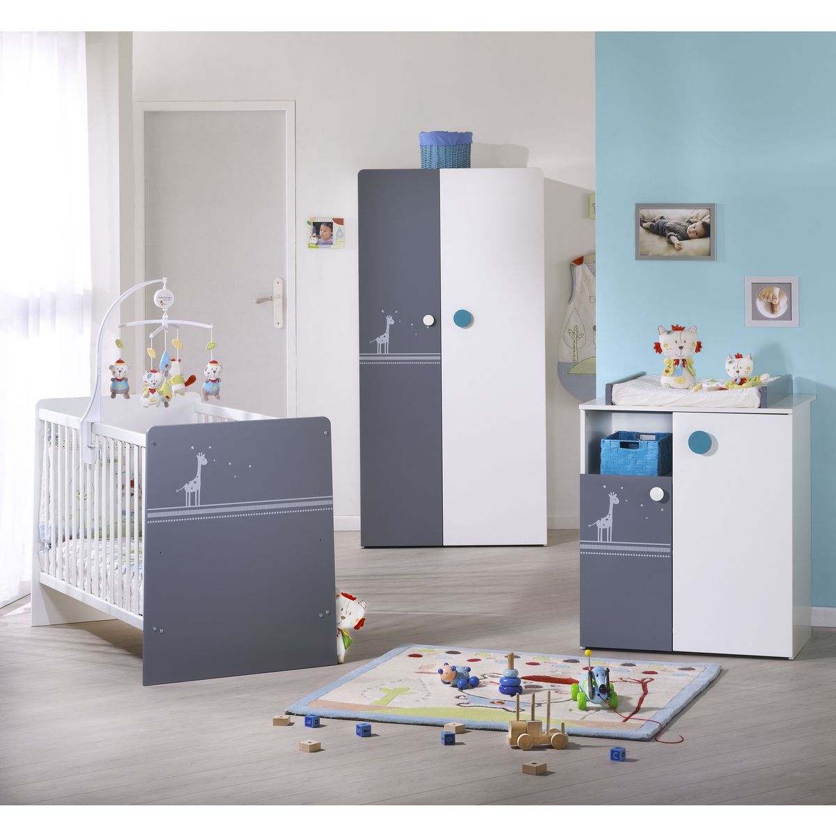 SAUTHON BABY DECO Lit bébé 60x120 cm ALBAN