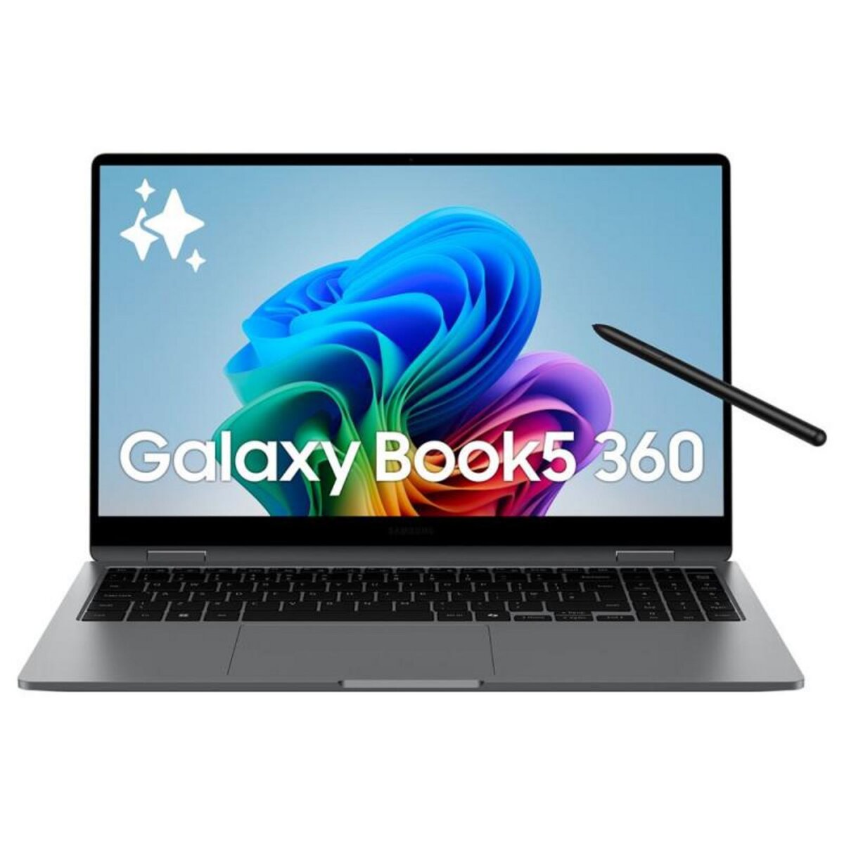 Samsung PC Portable Samsung Galaxy Book5 360 écran tactile 15,6 FHD Copilot+ Intel® Core™ Ultra 7 16 Go RAM 1 To SSD Anthracite