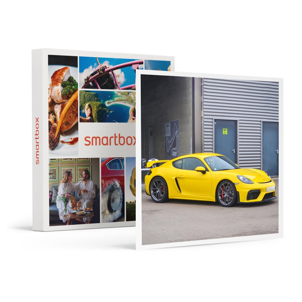 Smartbox Pilotage d'une Porsche GT4 Clubsport pendant 3 tours sur le circuit de Bresse - Coffret Cadeau Sport & Aventure