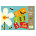 Djeco Puzzle Duo Chiffres et animaux
