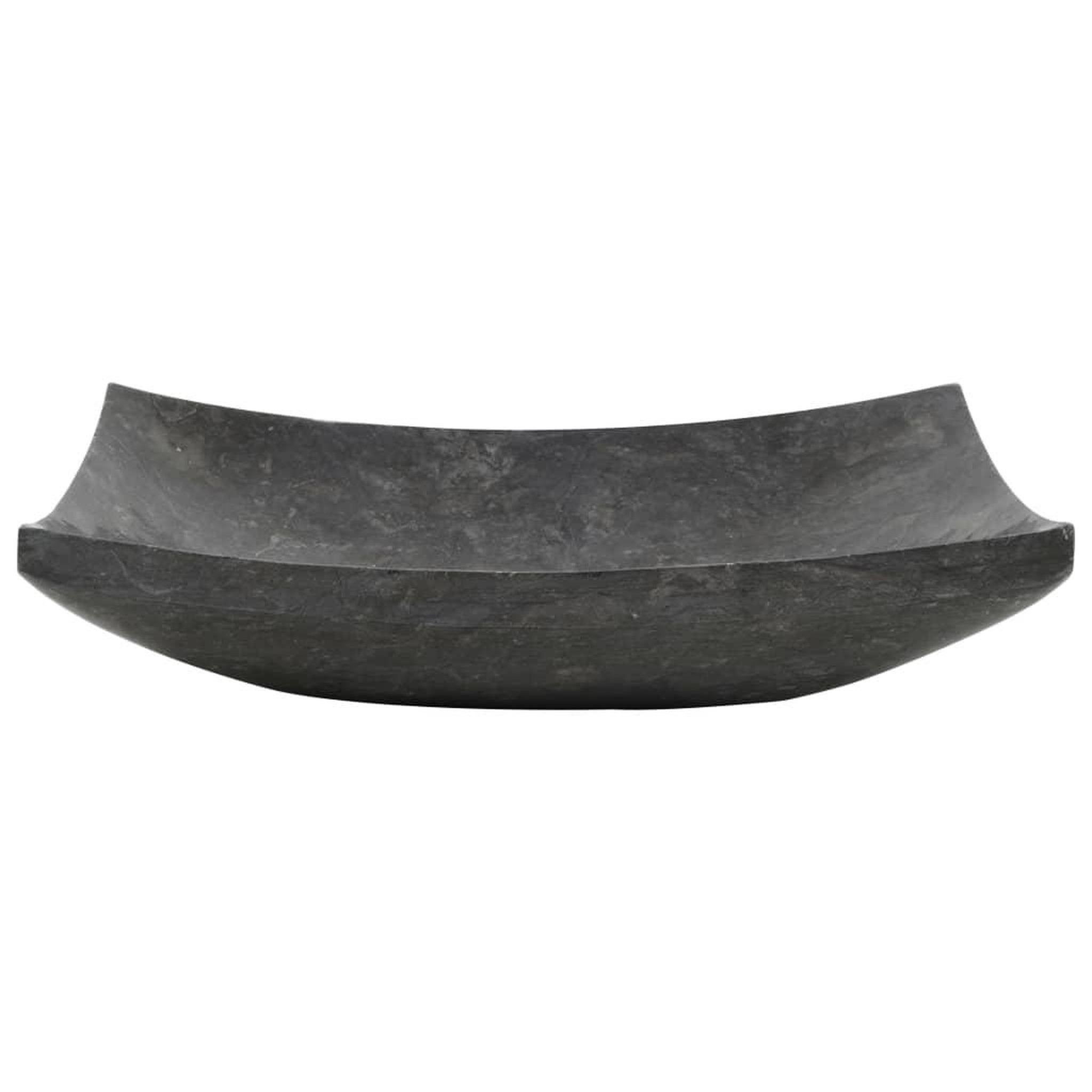 Voir la diapositive 4 : VIDAXL Lavabo 50 x 35 x 12 cm Marbre Noir