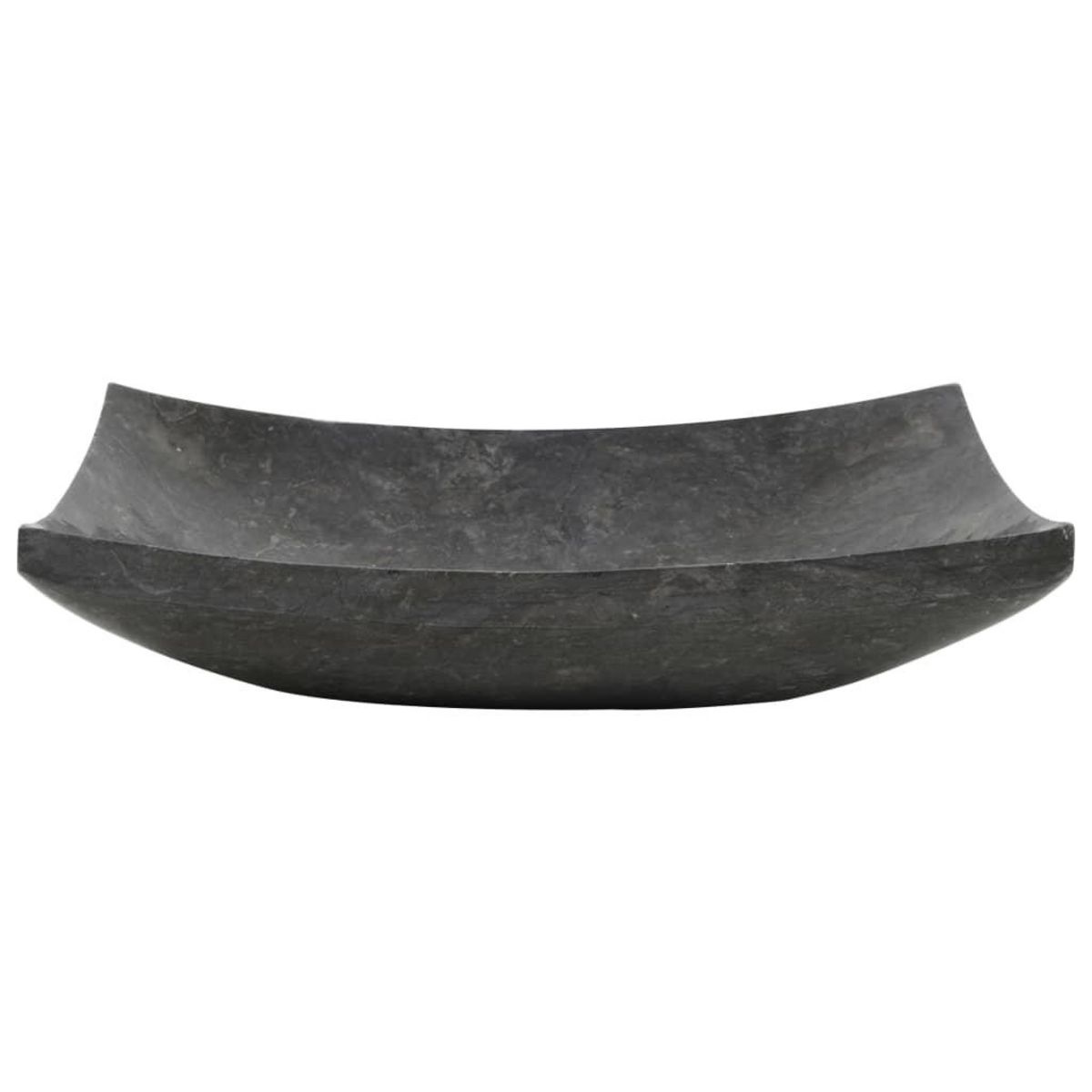 VIDAXL Lavabo 50 x 35 x 12 cm Marbre Noir