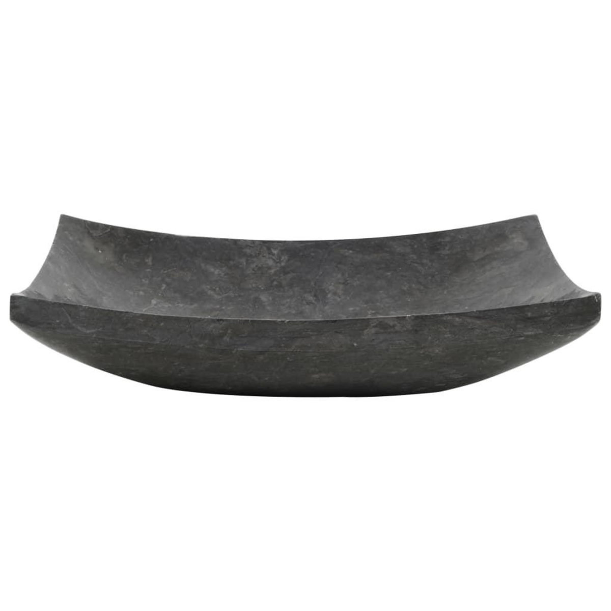 VIDAXL Lavabo 50 x 35 x 12 cm Marbre Noir