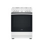 Voir la diapositive 1 : Indesit Cuisinière mixte 69l 4 feux blanc - IS67M5PCW/FR/1