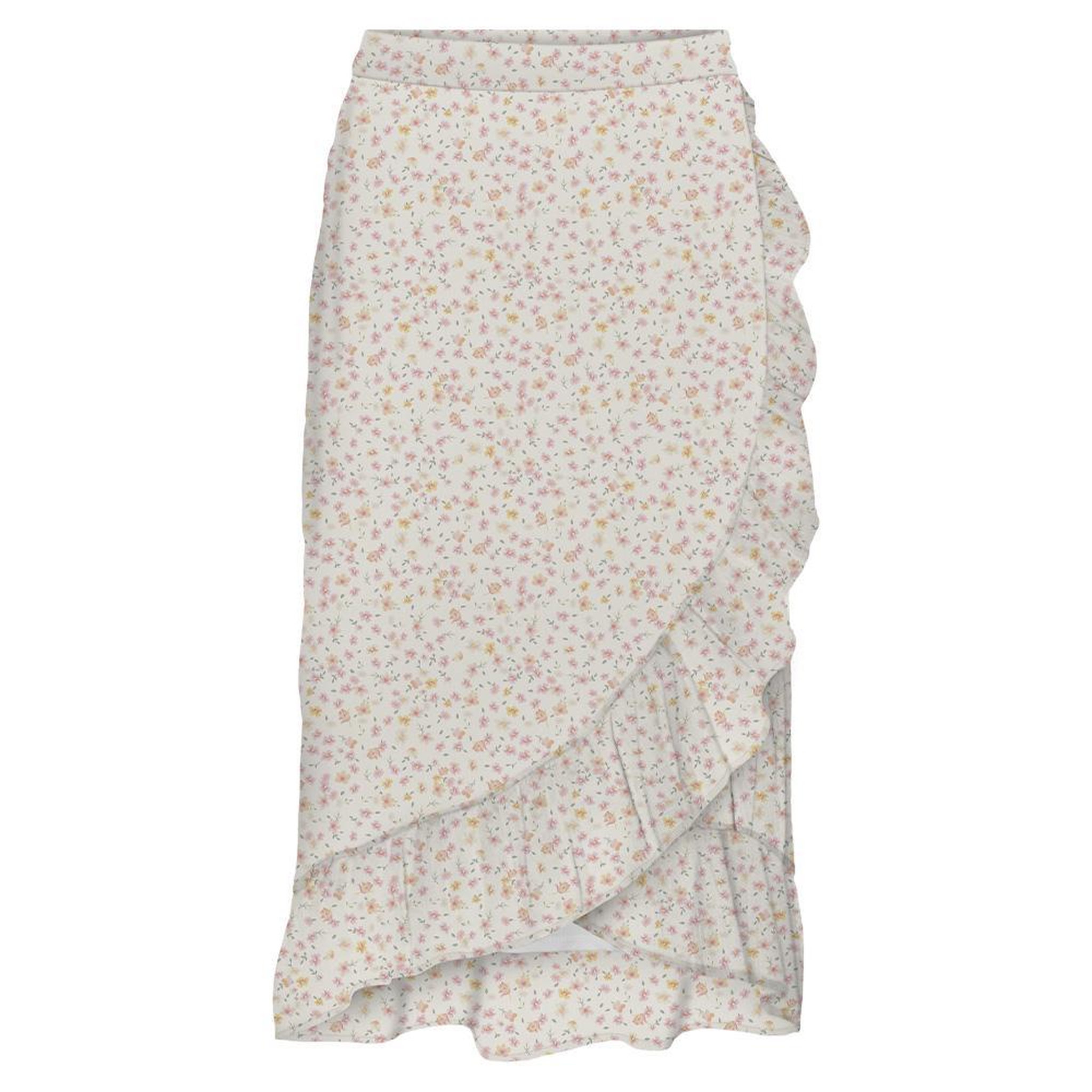Voir la diapositive 2 : Vero Moda Jupe Blanches à fleurs Femme Vero Moda Smilla