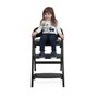 Voir la diapositive 4 : CHICCO Chaise haute évolutive CHICCO Crescendo Lite - Cairo coal - Noir - 8,25 Kg - Jusqu'a 99 ans