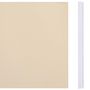 Voir la diapositive 3 : VIDAXL Ecran d'intimite de jardin PVC 35x0,19 m Creme