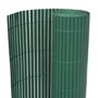 Voir la diapositive 2 : VIDAXL Cloture de jardin double face 110x500 cm Vert