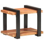 Voir la diapositive 1 : VIDAXL Table de chevet 50x40x40 cm Bois d'acacia massif