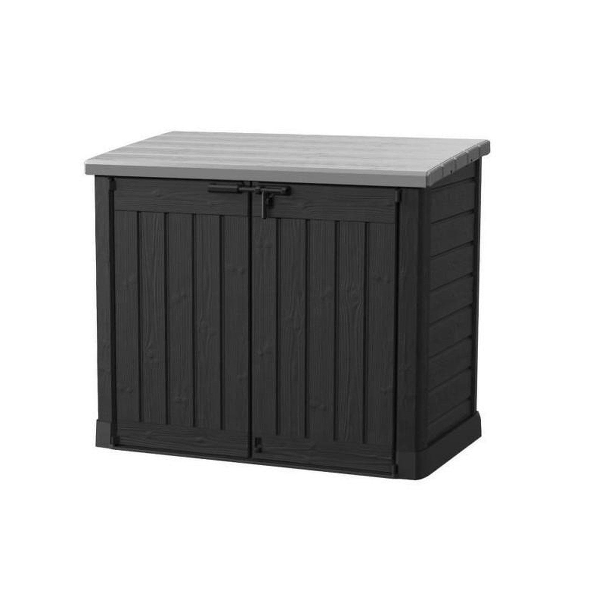 Keter KETER Coffre de rangement exterieur en resine - 1200 L - Multifonctions - Toit plat