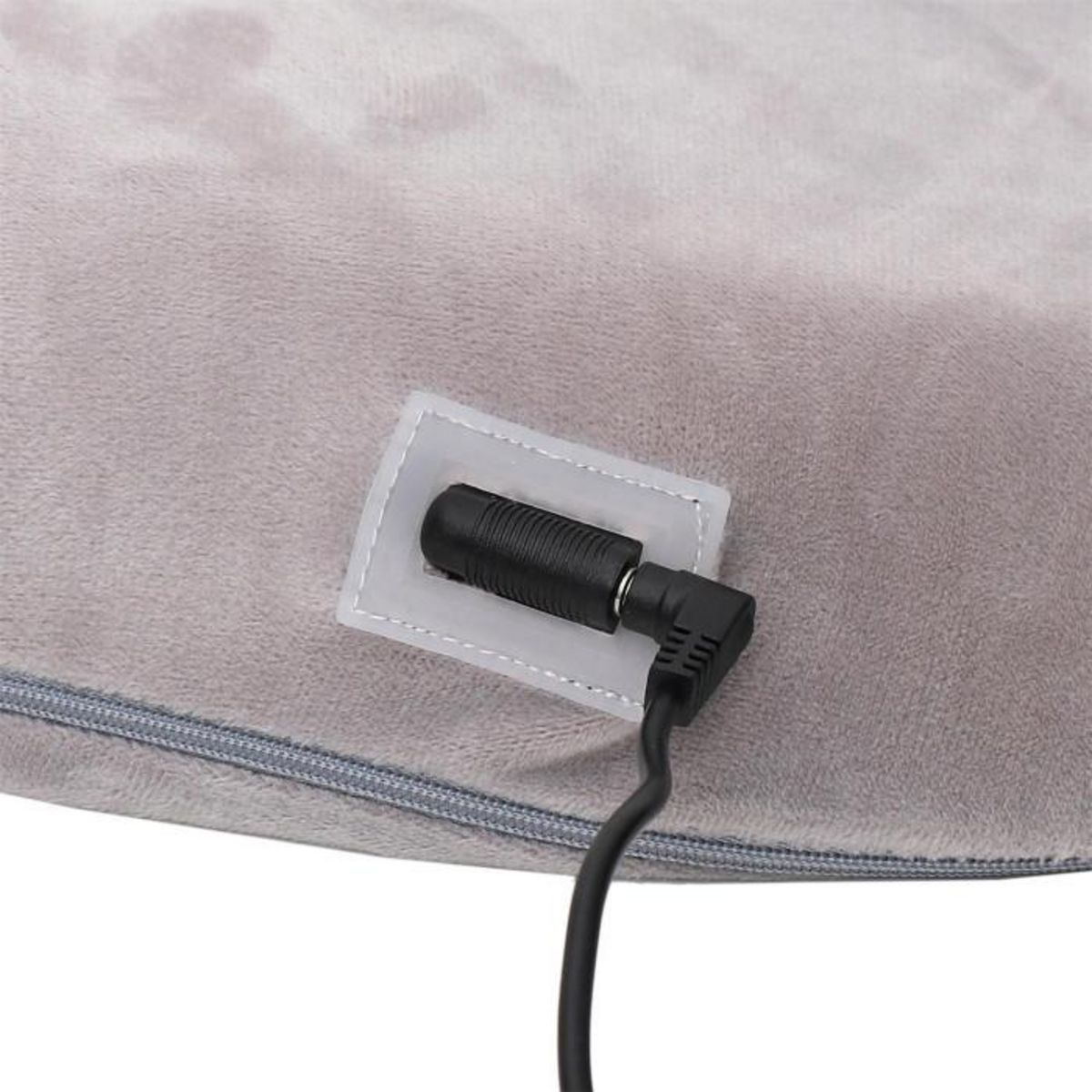 Paris Prix Coussin de Posture  Massant & Chauffant  43cm Gris