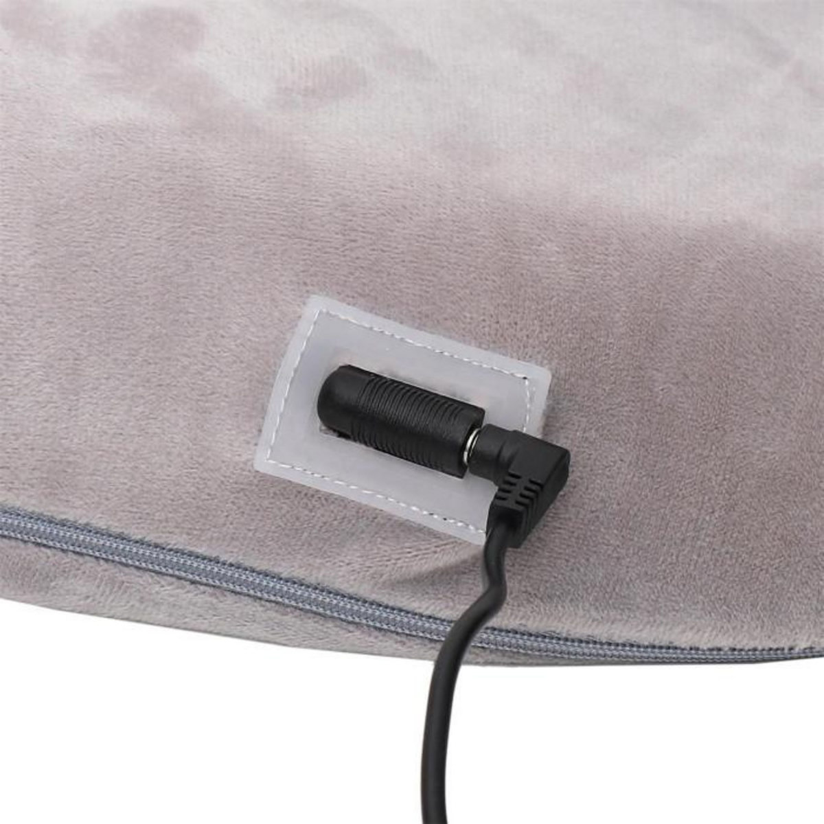 Paris Prix Coussin de Posture  Massant & Chauffant  43cm Gris