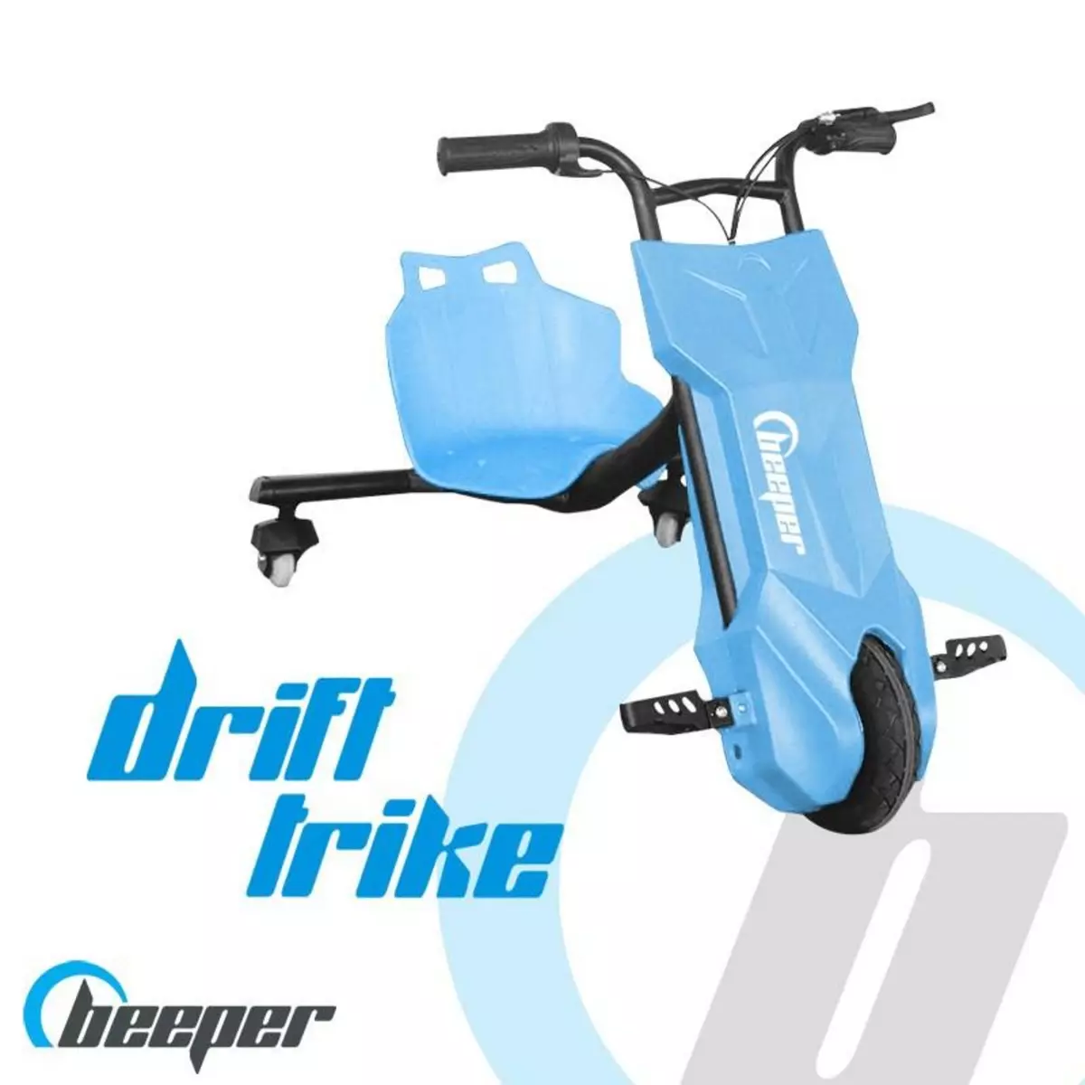 Drift Trike électrique enfant 12V 100W Batterie plomb 7 Ah Couleur - Bleu