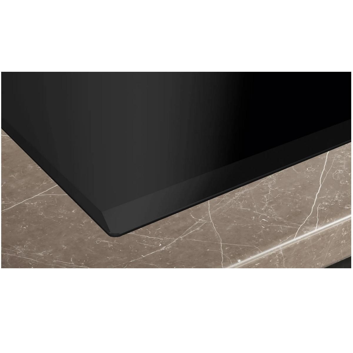 Siemens Table de cuisson aspirante induction 80cm 4 feux 7400w noir - EX851HJ26E