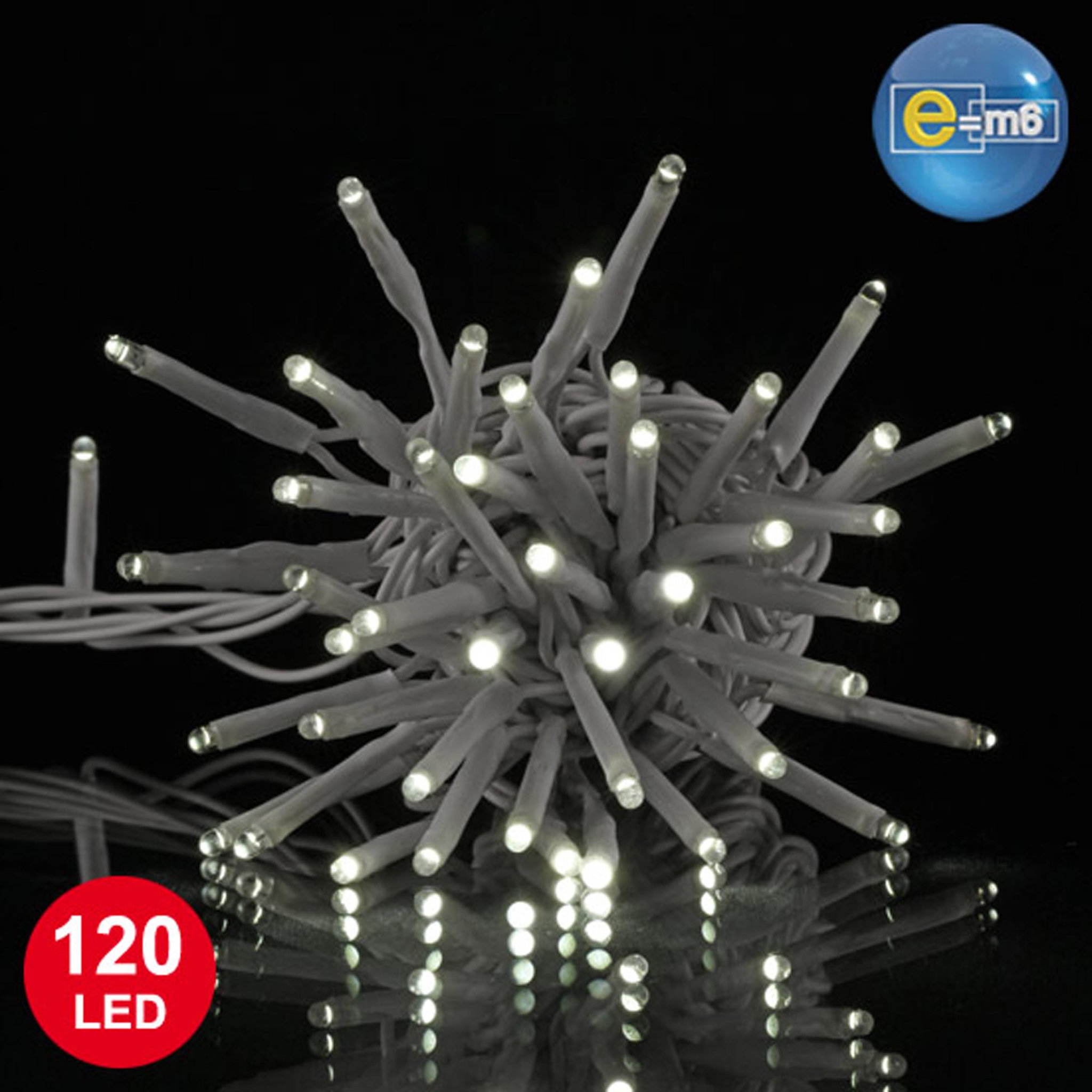 Voir la diapositive 2 : Eden Guirlande électrique exterieur 120 led blanc 12m