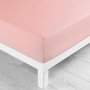 Voir la diapositive 2 : Paris Prix Drap Housse  Jersy  160x200cm Rose Dragée