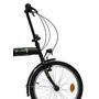 Voir la diapositive 3 : Vélo Pliant - Modèle 20'' Rigide Mixte Acier Pliant  Karma X-one - Fourche rigide - 6 vitesses - Dérailleur Shimano - Freins V-Brake