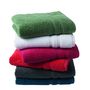 Voir la diapositive 1 : ACTUEL Serviette de toilette unie en coton  500 g/m²