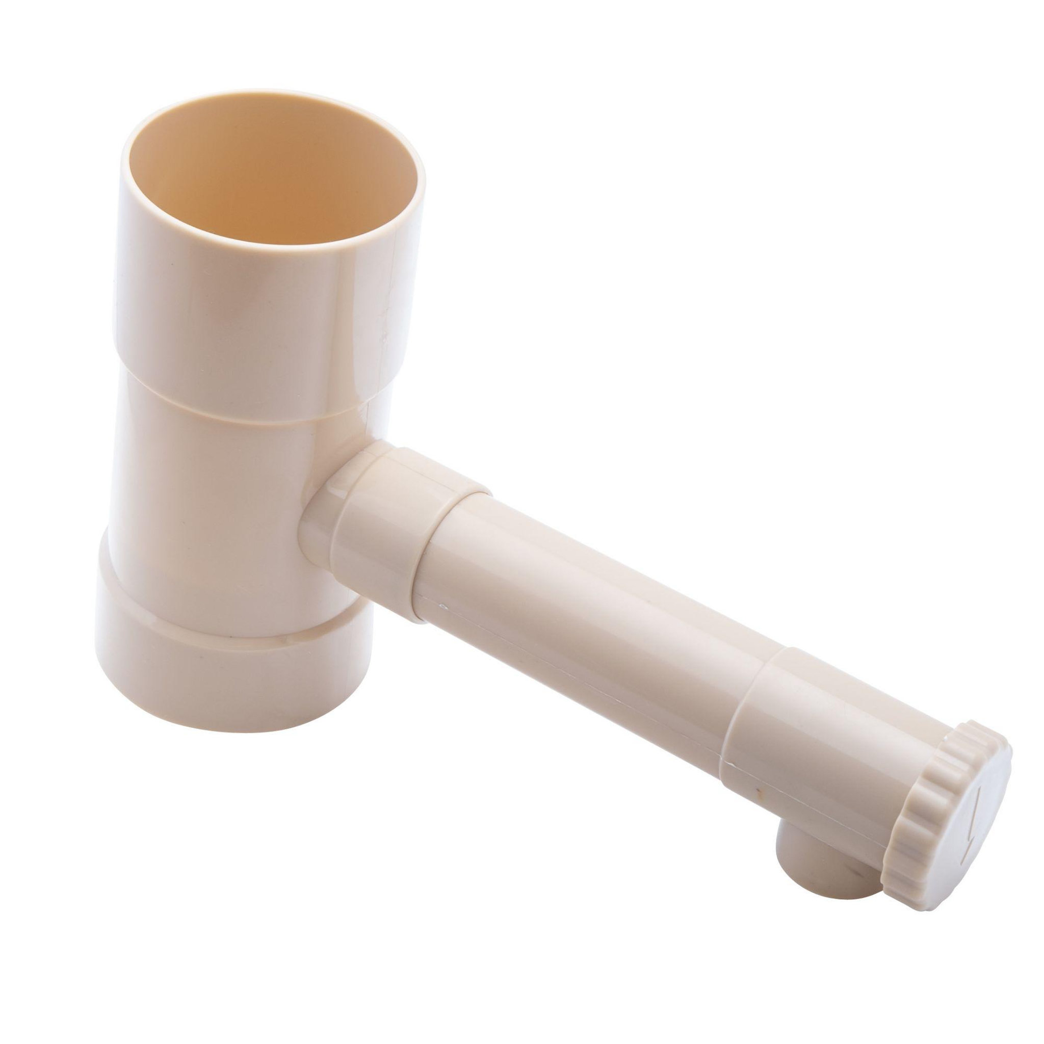 Voir la diapositive 1 : WERKAPRO Collecteur récupérateur d'eau de pluie ø 80mm werka pro