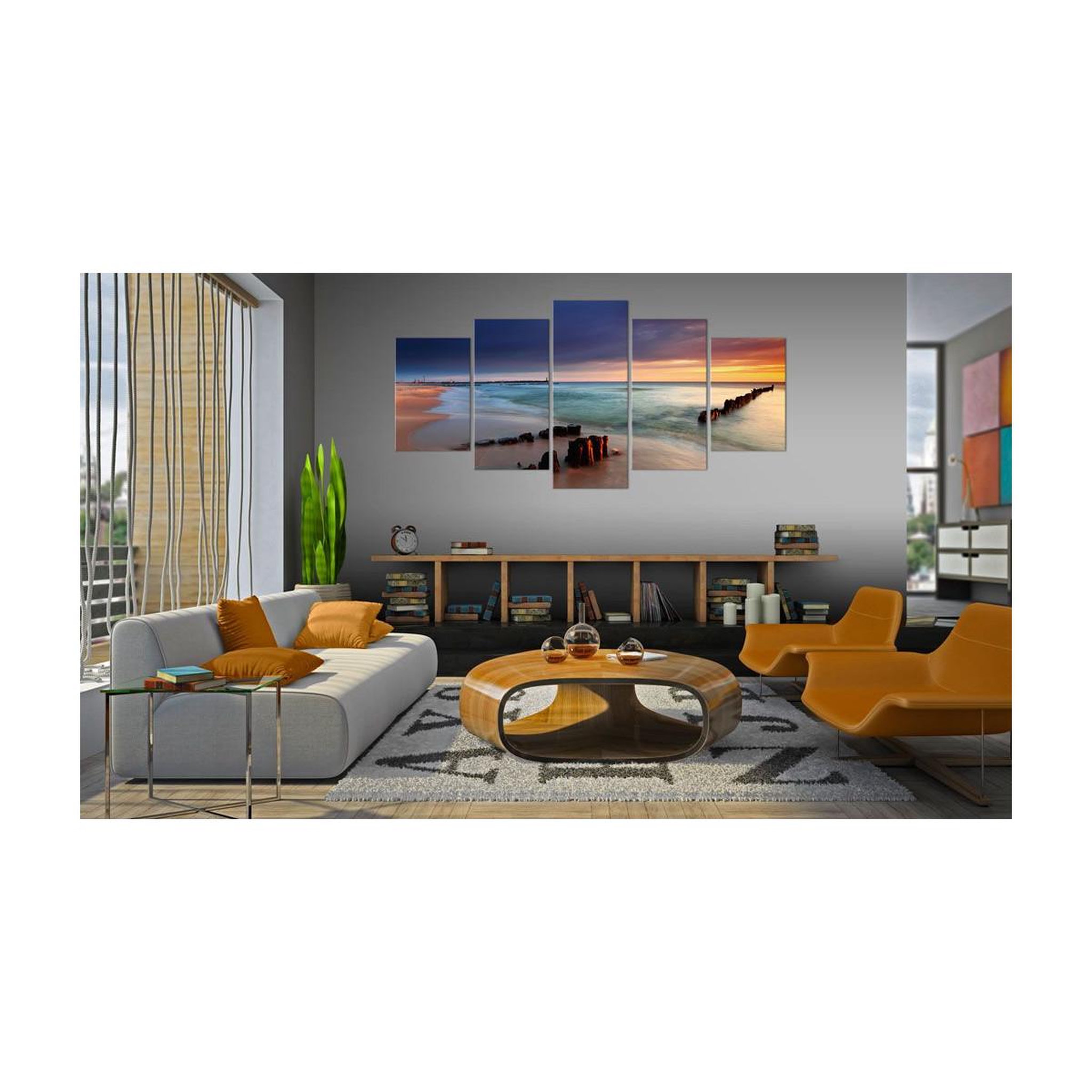 Voir la diapositive 2 : Paris Prix Tableau Imprimé  Cocher du Soleil au Bord de la Mer