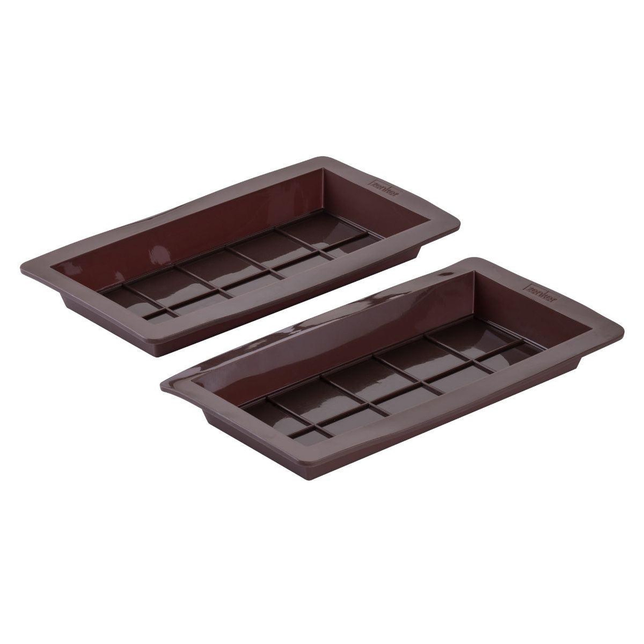ZENKER Deux moules à tablettes chocolat de dubaï en silicone zenker special creative